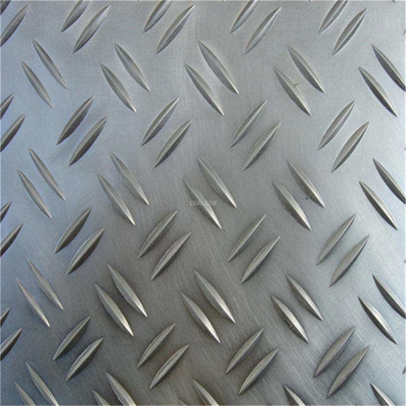 Embossed aluminum sheet